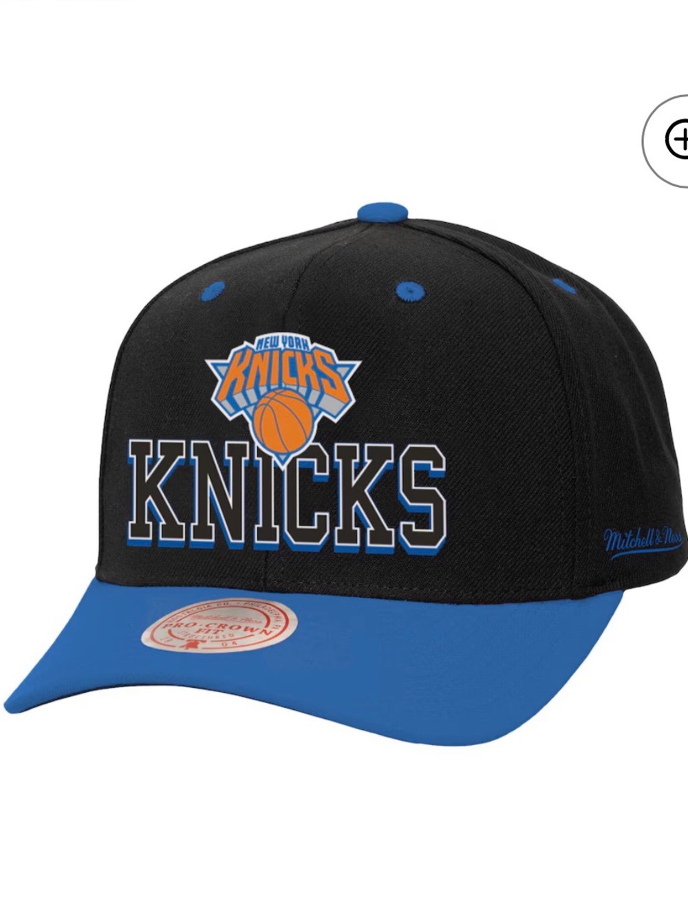 LIMITED EDITION New York Knicks Mitchell & Ness 2 Tone Adjustable Cap